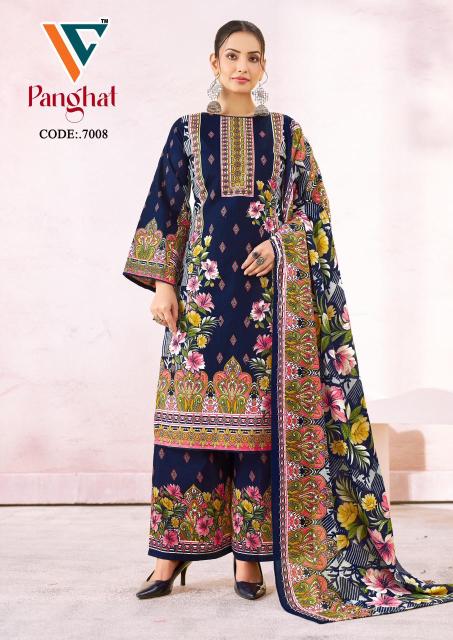 Vandana panghat vol-7 cotton dress material low price online wholesale